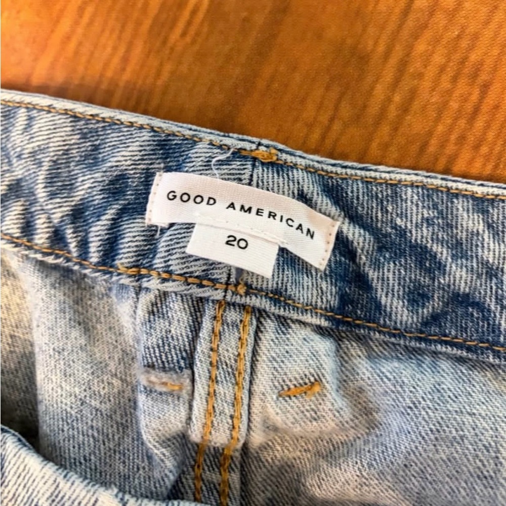 Good American Light Blue Bootcut Jeans - Picture 3 of 6